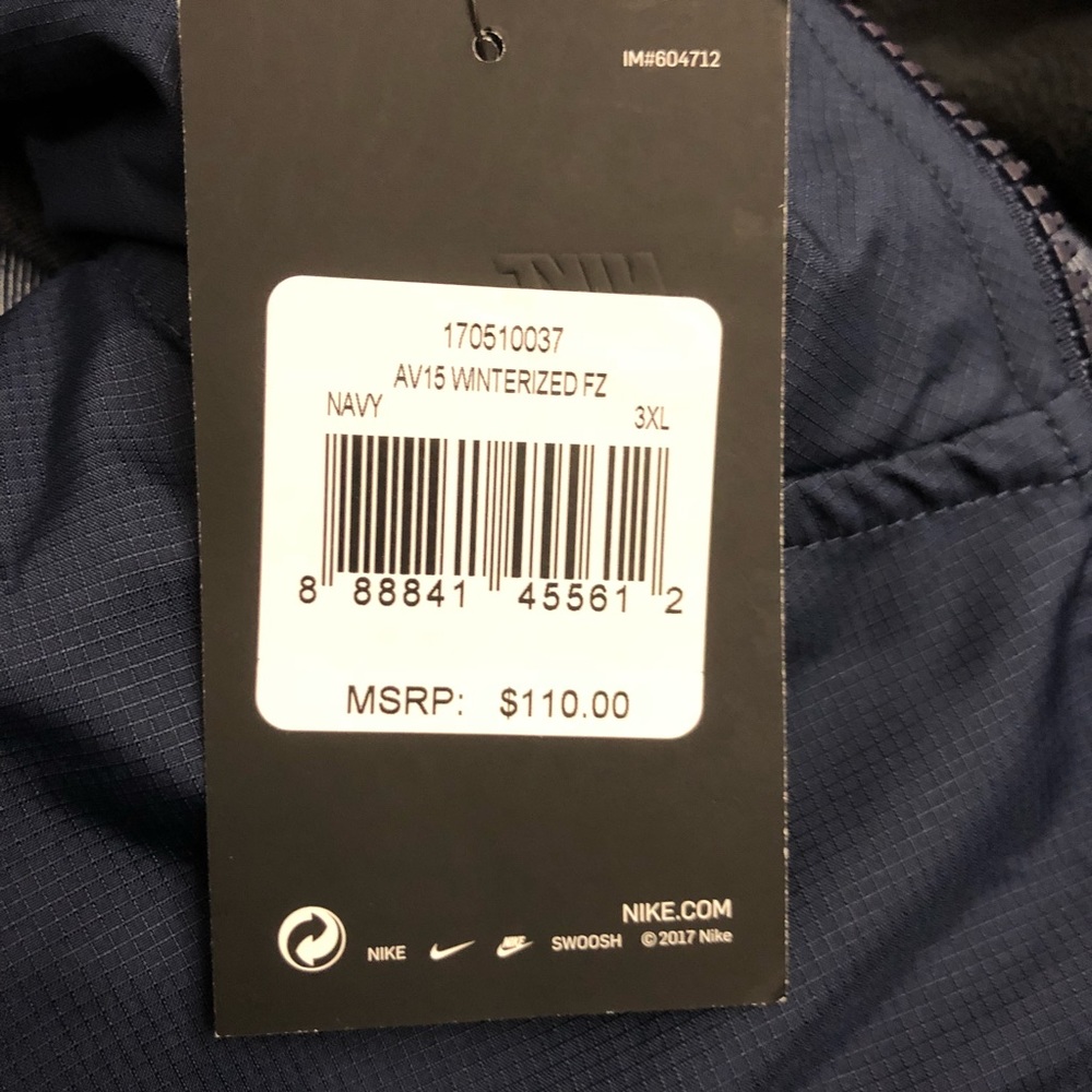 Nike Cowboys AV15 Winterized Jackets Mens Sizes - Picture 5 of 7